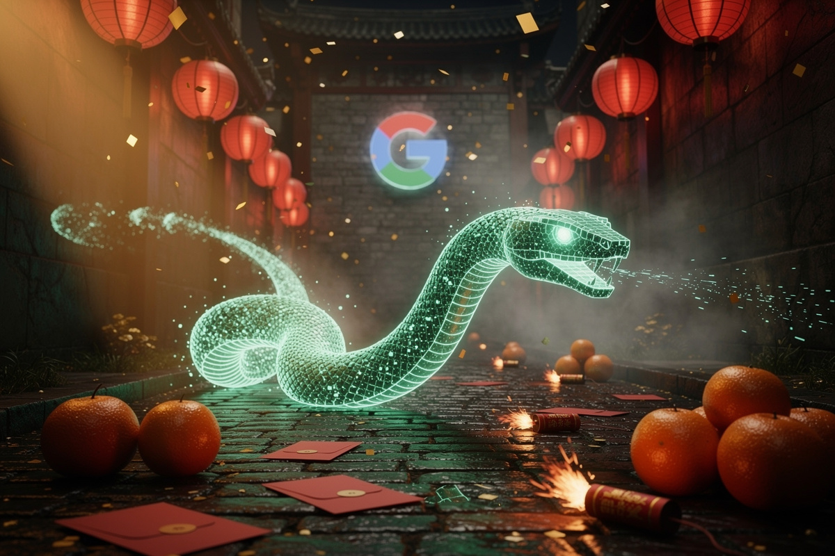 Découvrez le jeu Google sur l’année du serpent