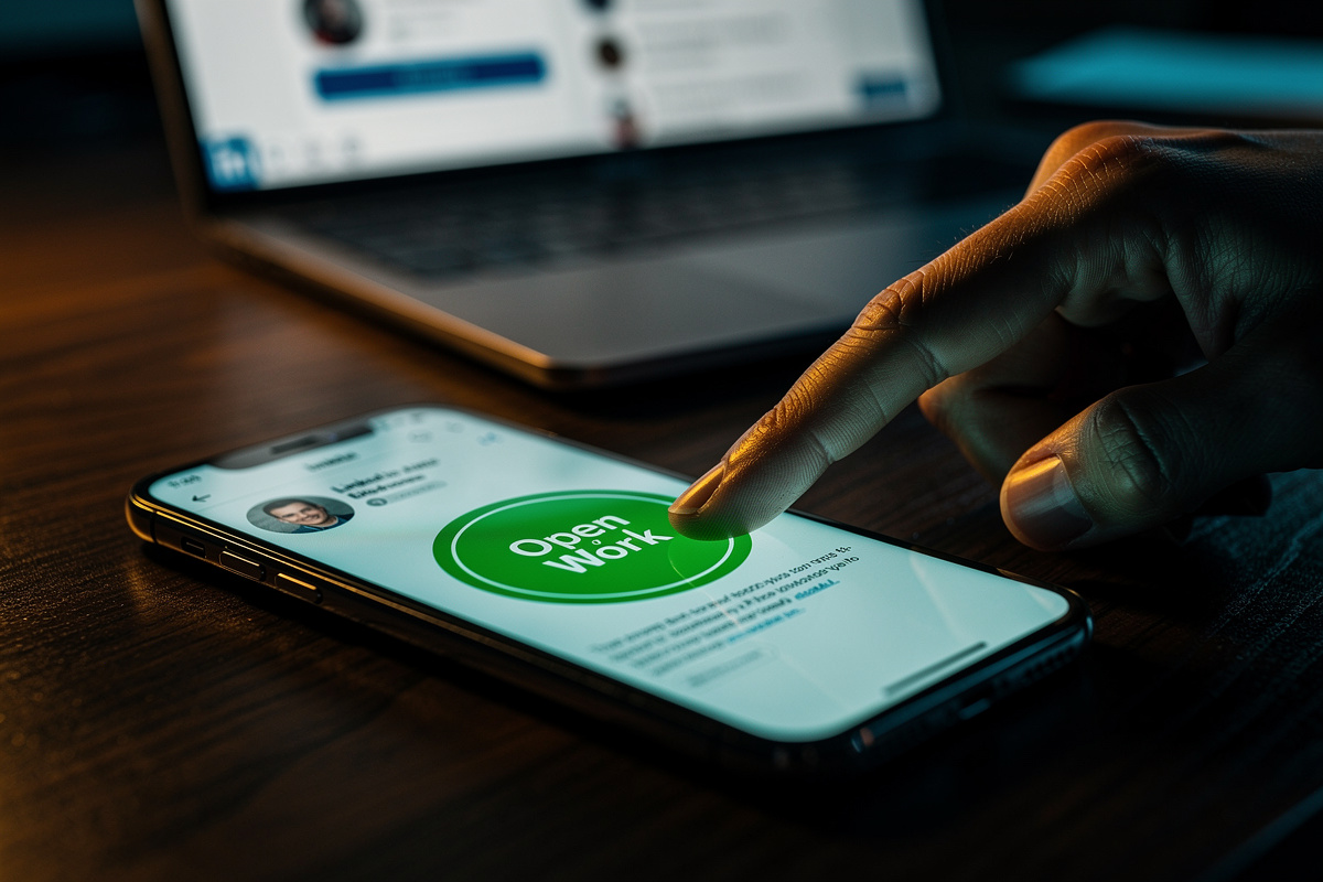 Comment enlever le badge Open to Work sur LinkedIn ?