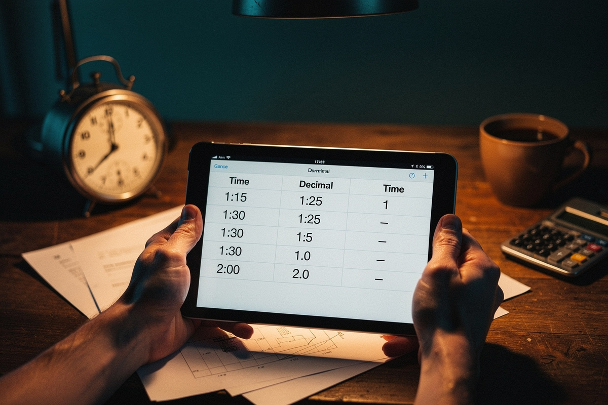 Convertir les heures en centièmes : le guide pratique