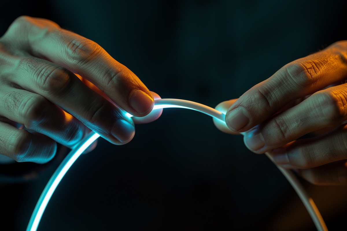 Peut-on plier un câble fibre optique sans risque ?
